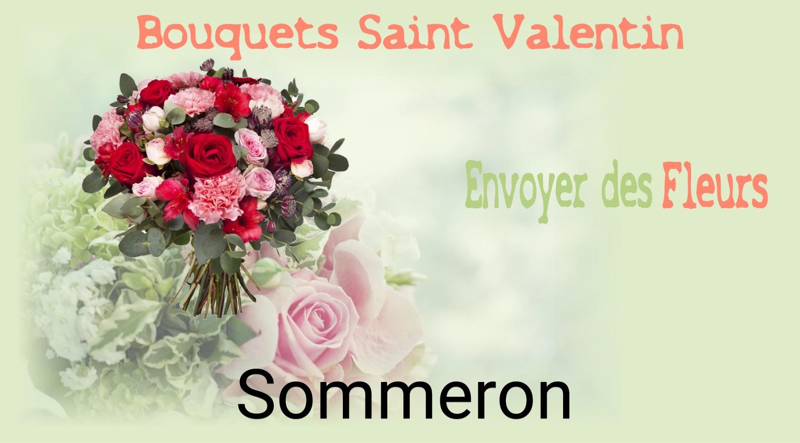 Roses de Saint-Valentin livrées à Sommeron